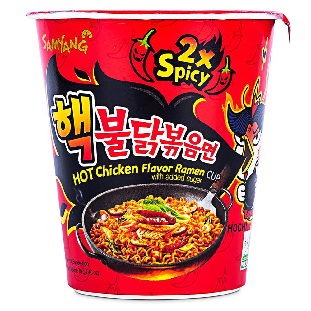 Samyang Hot Chicken Noodles 2x Spicy 80g