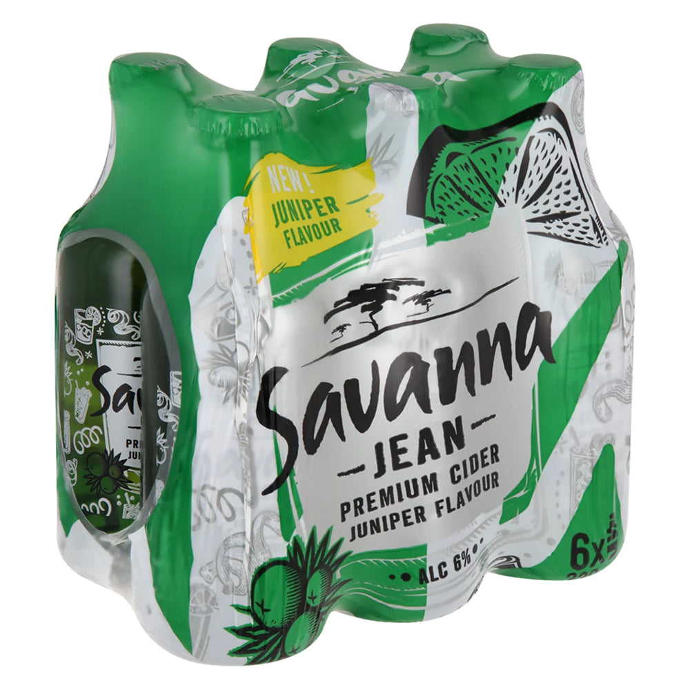 Buy Savanna Jean 330ml 6 Pack Online