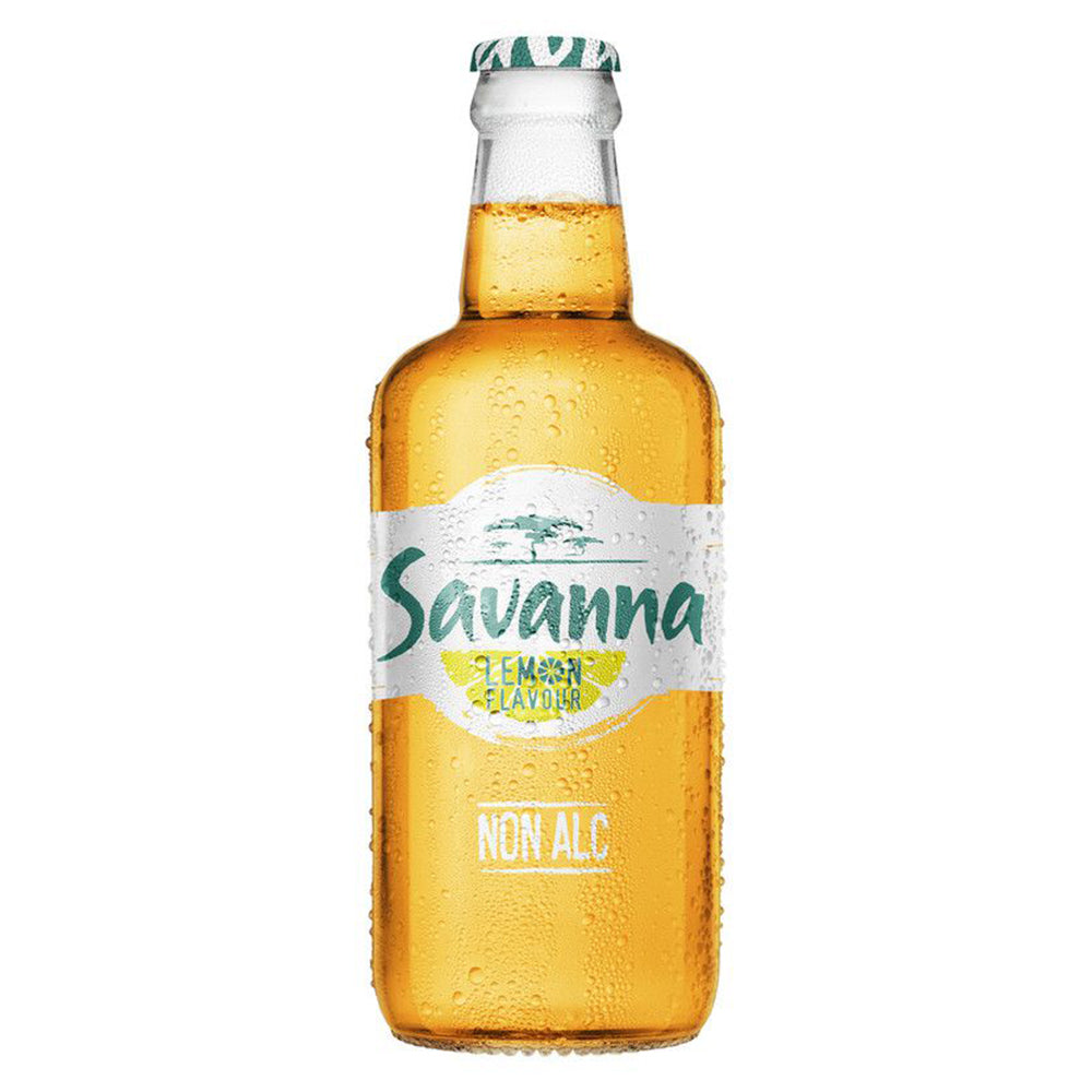 Buy Savanna Lemon Non Alcoholic Cider 330ml Bottle 6 Pack Online