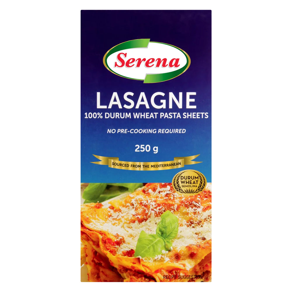 Buy Serena Lasagne Sheets 250g Online