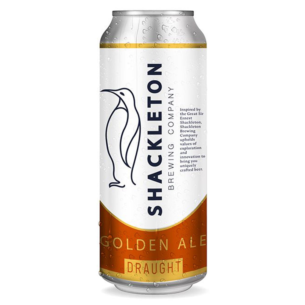 Buy Shackleton Golden Ale Draught Beer 500ml Online