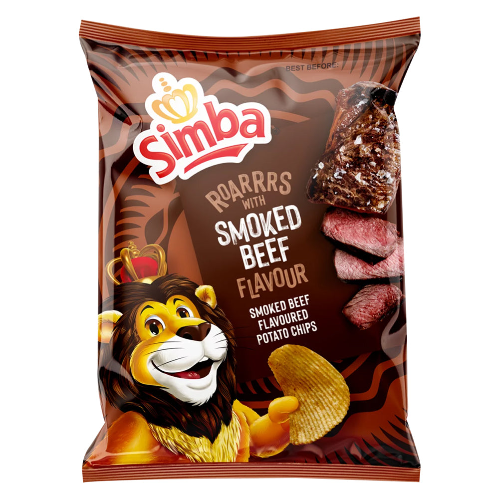 Buy Simba Chips Large Smoked Beef Online