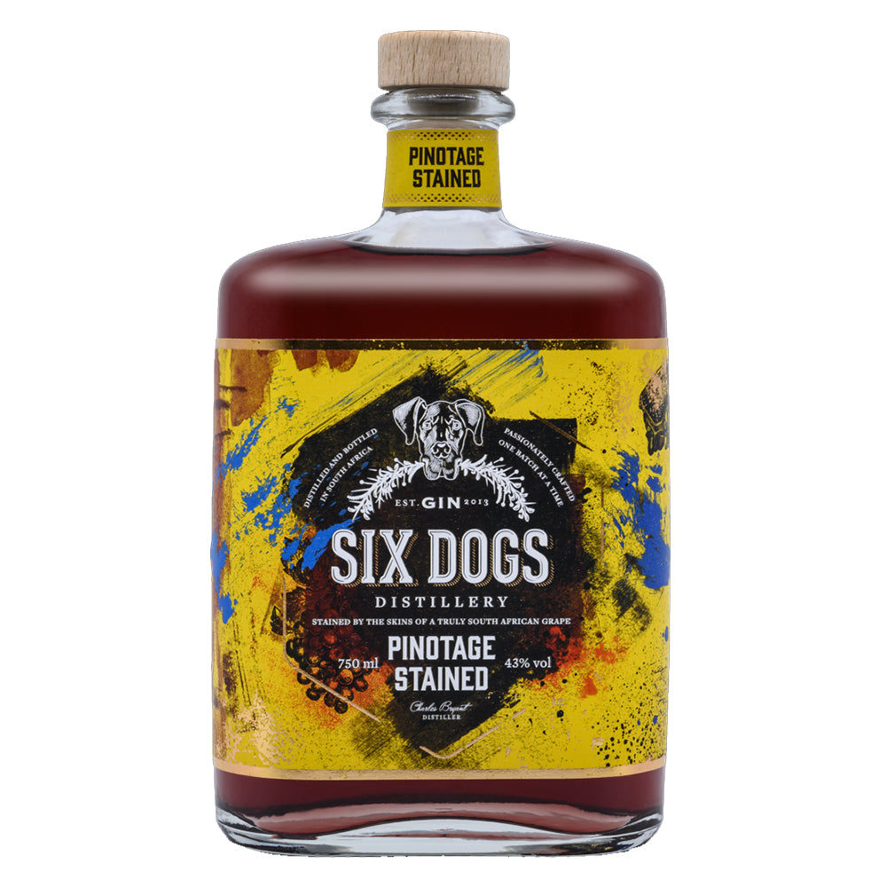 Buy Six Dogs Pinotage Stained Gin Online