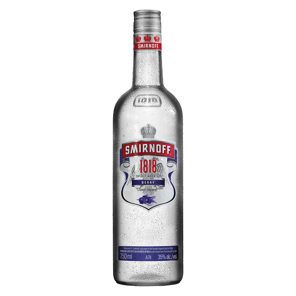 Buy Smirnoff 1818 Berry Vodka 750ml Online