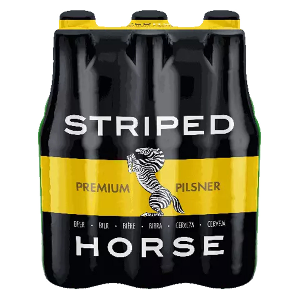 Striped Horse Pilsner Beer 330ml 6 Pack