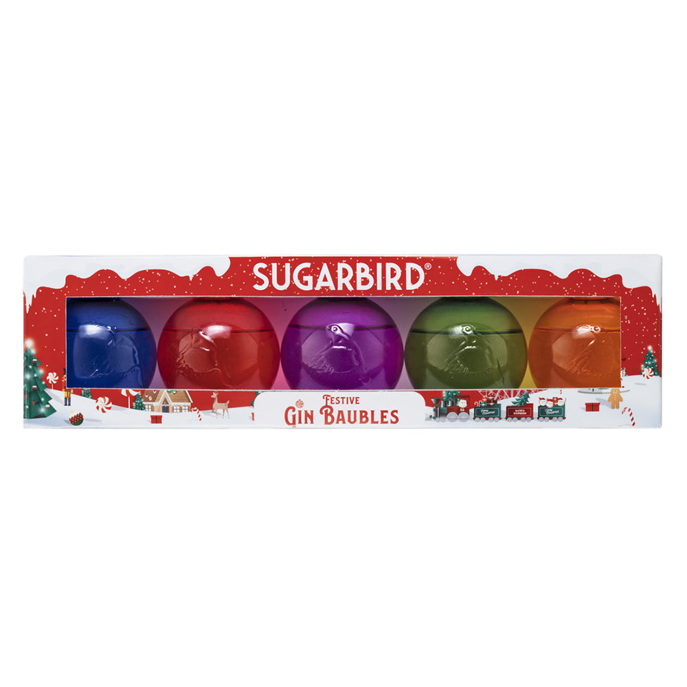 Buy Sugarbird Fynbos Gin Bauble Sleeve - 5 Pack Online