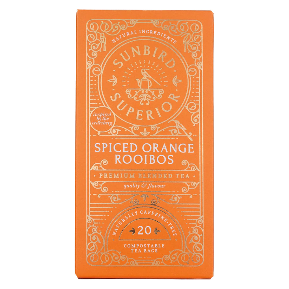 Buy Sunbird Superior - Spiced Orange Rooibos Tea 50g Online