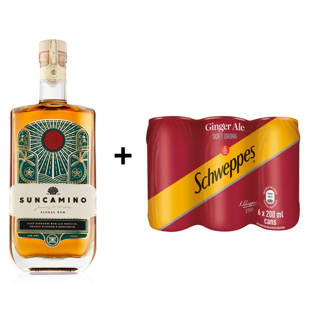 Buy Suncamino Floral Rum & Ginger Ale Combo Online