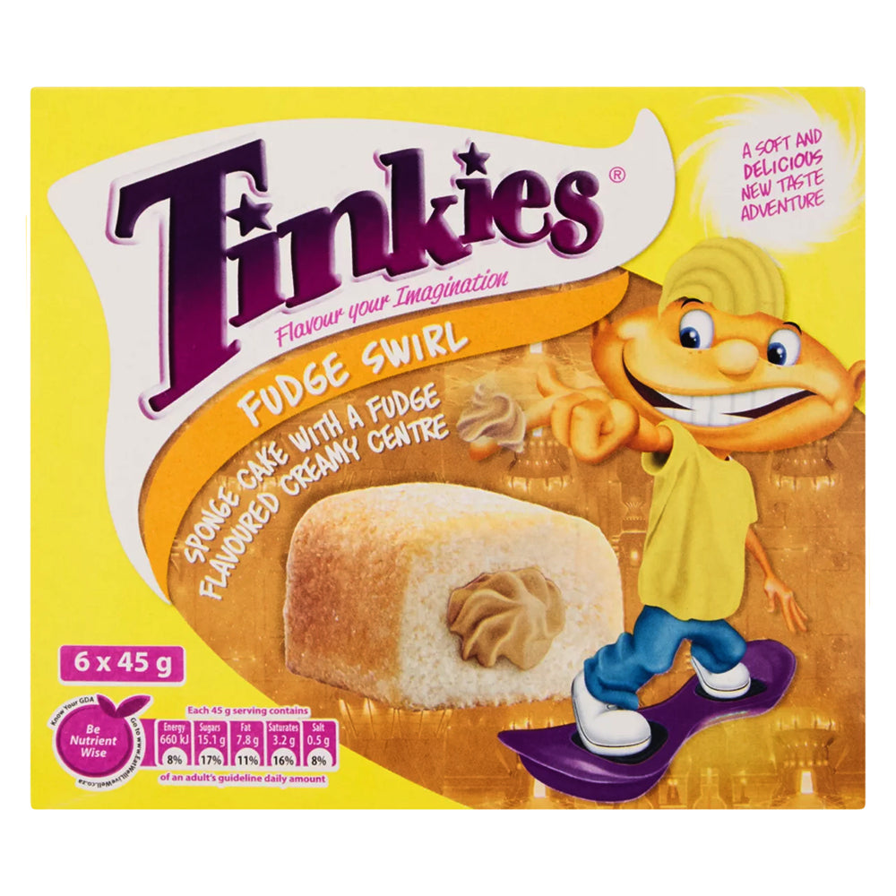 Buy Tinkies Fudge Swirl 6 Pack Online