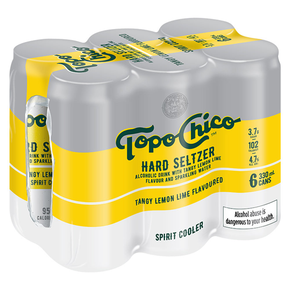 Buy Topo Chico Hard Seltzer - Tangy Lemon Lime 6 Pack Online