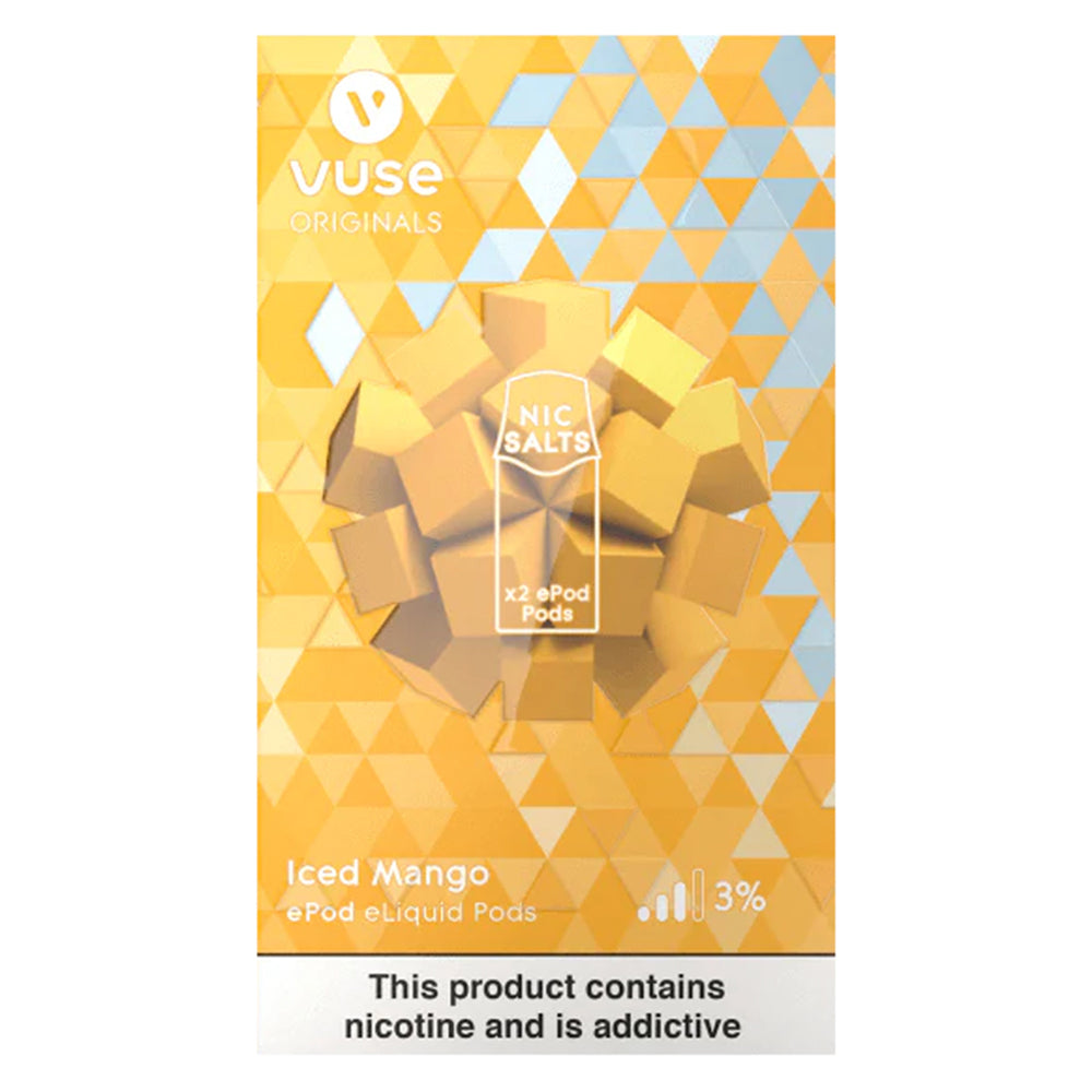 Buy Vuse ePod Iced Mango 3% 2 Pack Online