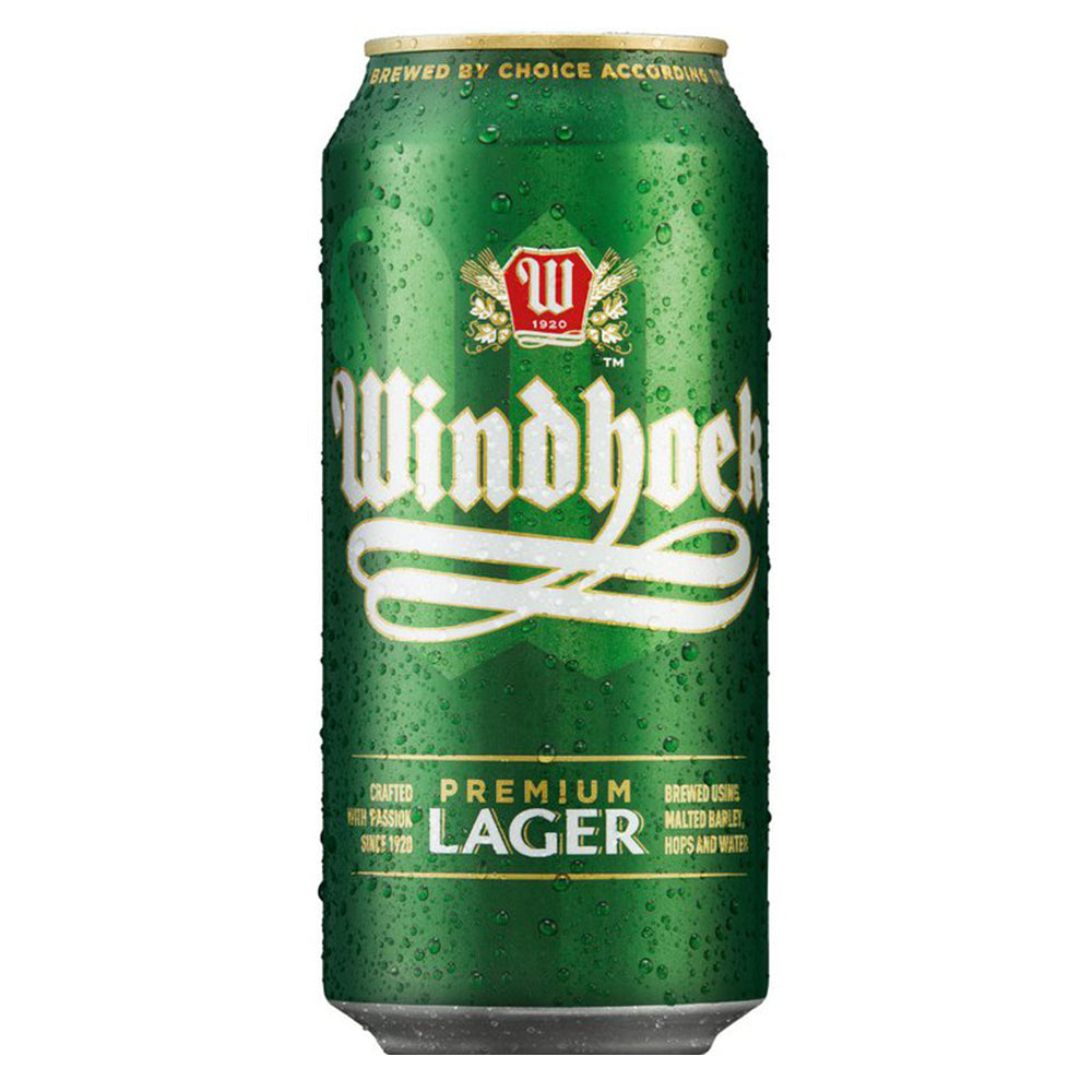 Buy Windhoek Lager Beer 440ml Can 6 Pack Online