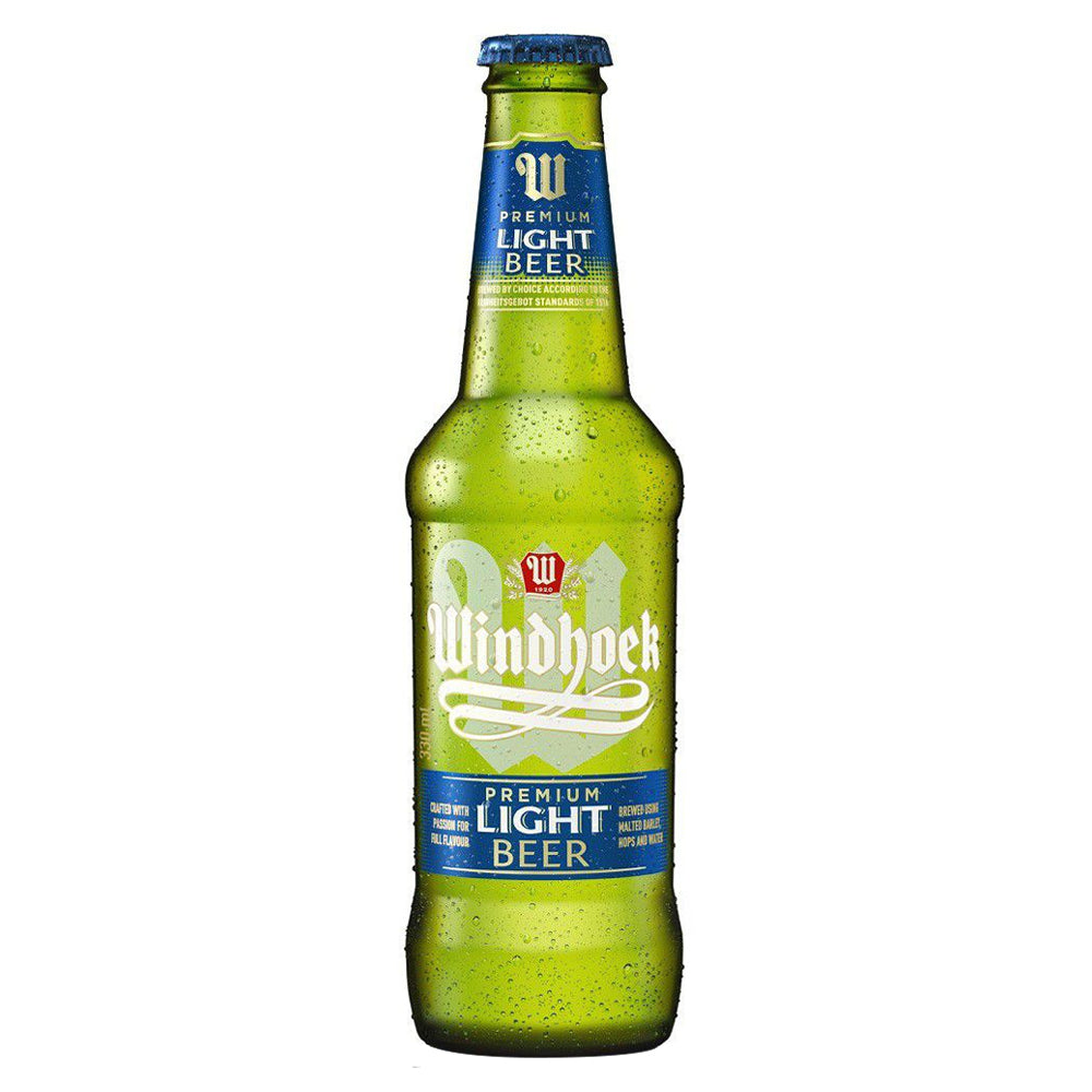 Windhoek Light Beer 330ml Bottle 6 Pack