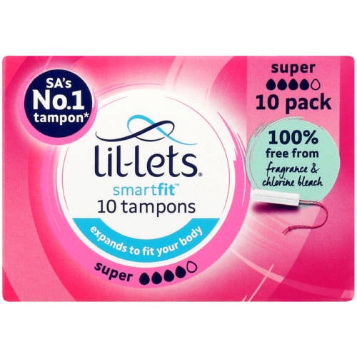 Buy Lil-Lets Smartfit Tampons Super 10 Online