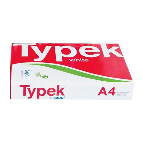 Typek A4 White Copy Printer Paper Ream